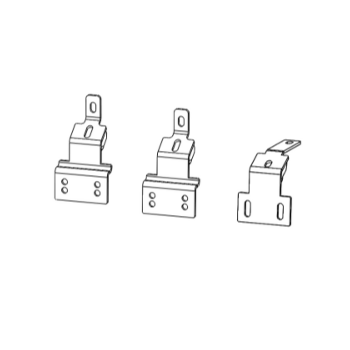 Go Rhino Dominator Xtreme D1 D2 D6 DSS DT Side Steps MOUNTING BRACKETS ONLY Model D60368TK
