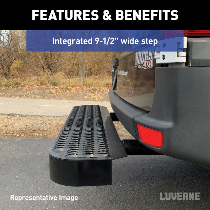 Luverne Impact Shock-Absorbing Rear Bumper Step, Select Ford Transit-150, 250, 350 Model 415358-571501
