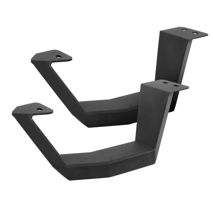 Go Rhino RB10 Running Boards with Mounting Brackets With 2 Pairs Drop Steps Kit Model 6340998020PC