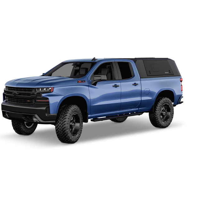 SmartCap Matte Black Truck Bed Cap EVO Sport Series w/ Horizontal Locks Model EV0109-MB