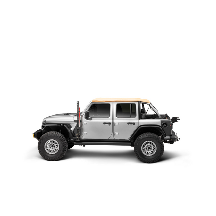 Go Rhino Exterior Hi-Lift Jack Mount with Clamp for Jeep Wrangler JL, JLU, Gladiator JT Model 701011T