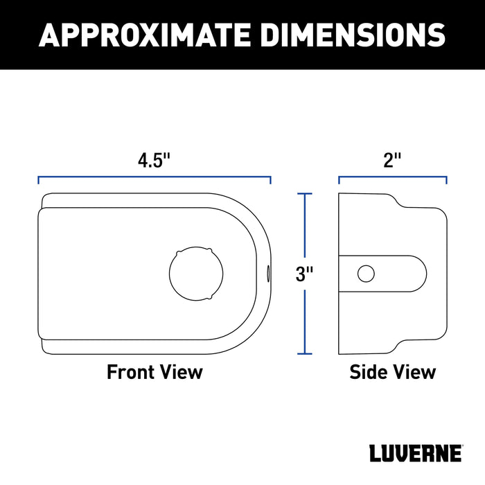 Luverne  Prowler Max Grille Guard Parking Sensor Relocation Kit Model 390210