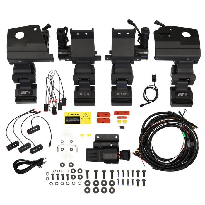 Westin Pro-e Electric Running Boards Textured Black Aluminum Model 29-24185