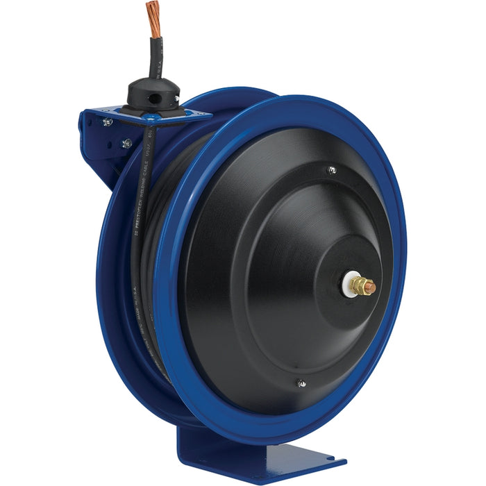 Coxreels P-WC Series Spring Driven Welding Cable Reel 6 GA x 50 ft. 75 AMP - Cord Included Model P-WC13-5006