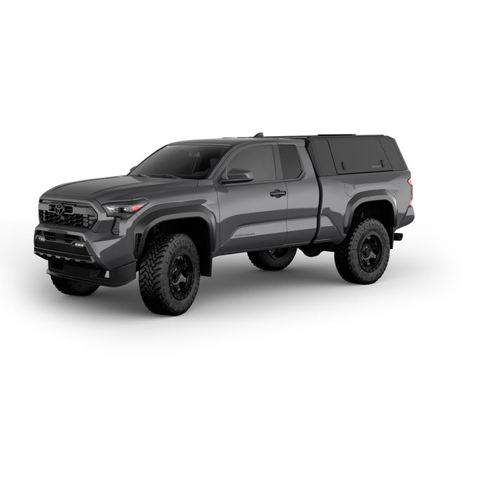 SmartCap Matte Black Truck Bed Cap EVOa Adventure Series w/ Vertical Locks Model EA1313-MB