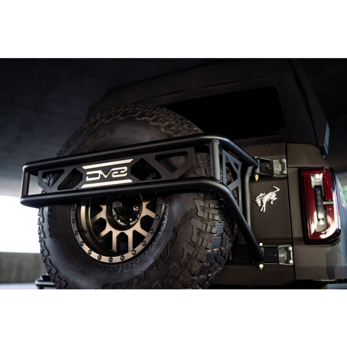 DV8 Offroad 2021-2025 Ford Bronco Spare Tire Guard , Accessory Mount Model TCBR-01