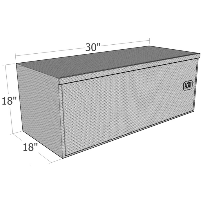 Brute 18" X 18" X 30"L HD Under Body -  Diamond, Swing Door Model HBD1830