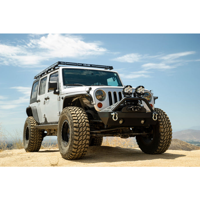 DV8 Offroad 2007-2025 Jeep Gladiator JT Wrangler JK JKU JL JLU Fs-15 Series Front Bumper Model FBJL-05