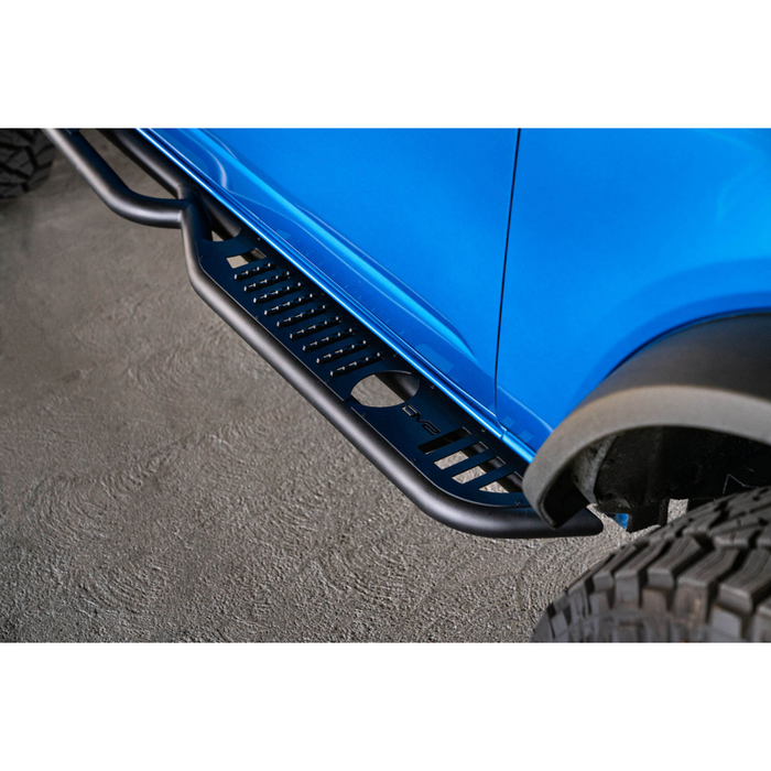 DV8 Offroad 4-Door OE Plus Series Running Boards Model SRBR-02