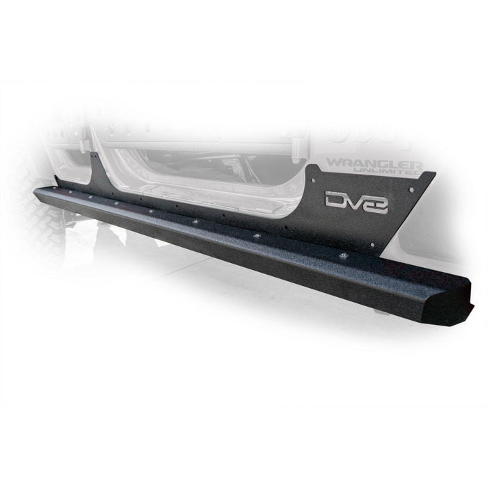 DV8 Offroad  4-Door Rock Sliders With Rock Skins Model SRSOTB-13