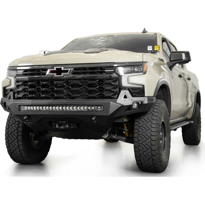 Addictive Desert Designs Chevy Silverado 1500 ZR2 Stealth Fighter Front Bumper Model F120083030103
