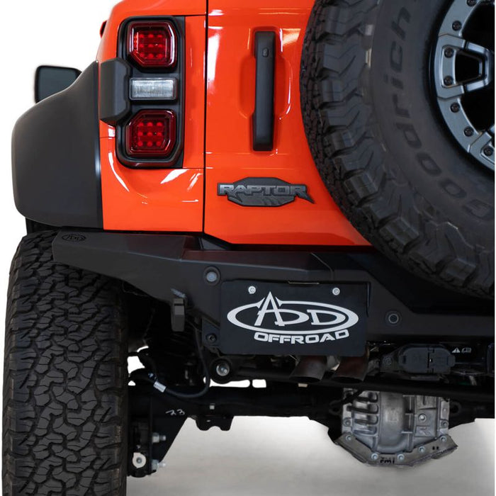 Addictive Desert Designs 22 - 23 Ford Bronco Raptor Rock Fighter Rear Bumper Model R26012NA0103