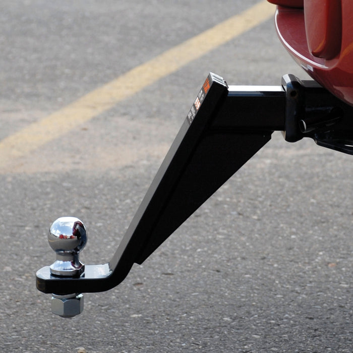 CURT Class 3 Trailer Hitch Ball Mount, Imported, Fits 2-Inch Receiver, 5,000 lbs, 1-Inch Hole, 8-Inch Drop Model 45891