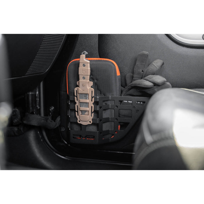 DV8 Offroad 2011-2018 Jeep Wrangler JL Front Door ONLY Pocket Molle Panels Model MPJK-05