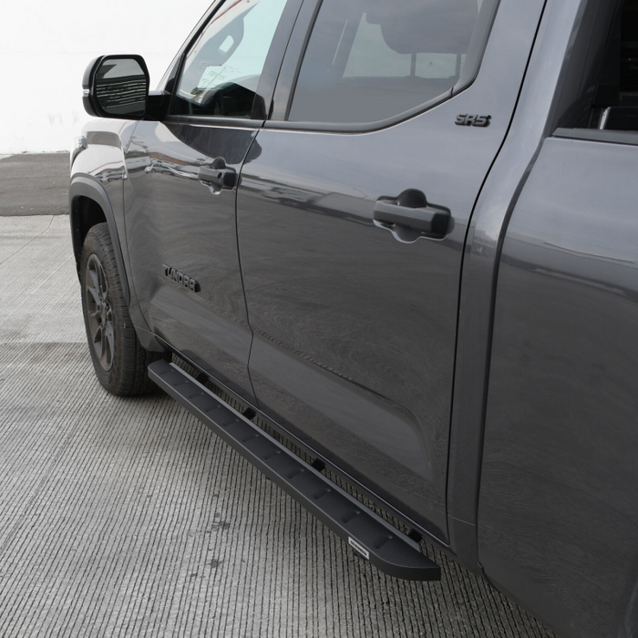 Go Rhino RB10 Slim Line Running Boards with Mounting Brackets Kit Crew Max Model 63443687SPC