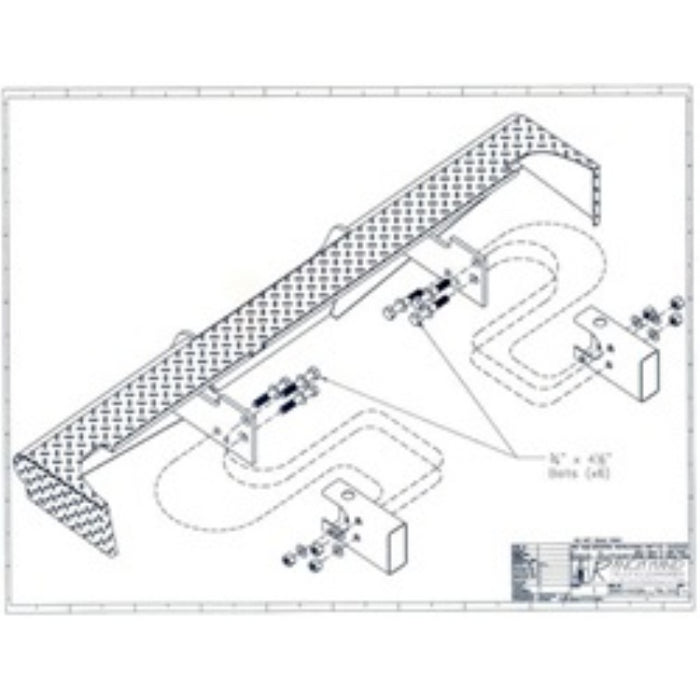 Ranch Hand Legend Series Rear Bumper Fits Select 10-18 Dodge/Ram 2500/3500 Model BBD100BLSS