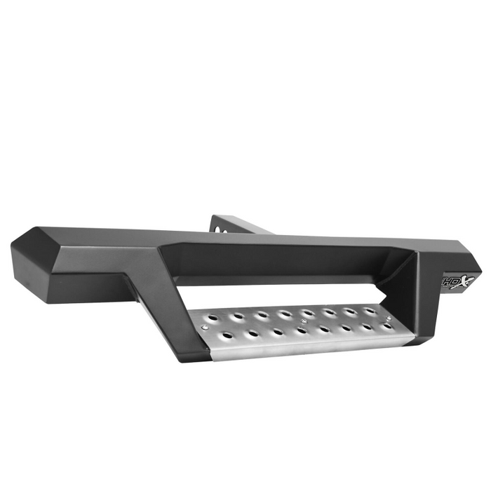 Westin HDX Stainless Drop Hitch Bed Step 34'' Step For 2'' Receiver Textured Black Hexagon Shape Model 56-100152