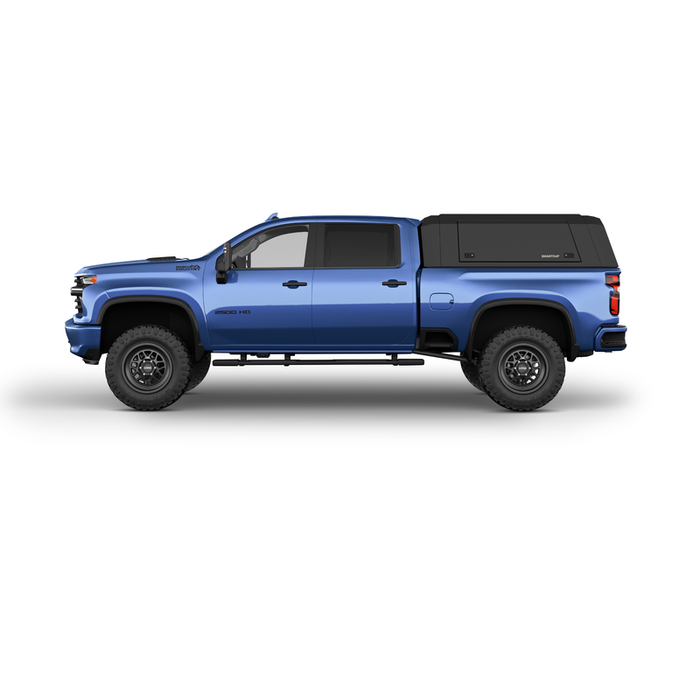 SmartCap Matte Black Truck Bed Cap EVOa Adventure Series w/ Horizontal Locks Model EA0110-MB