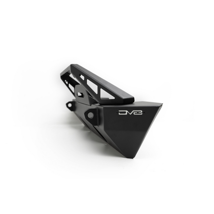 DV8 Offroad 2007-2026 Jeep GladiatorJT Wrangler JK JKU JL JLU Stubby Front Bumper With Plated Bull Bar Model FBJL-06