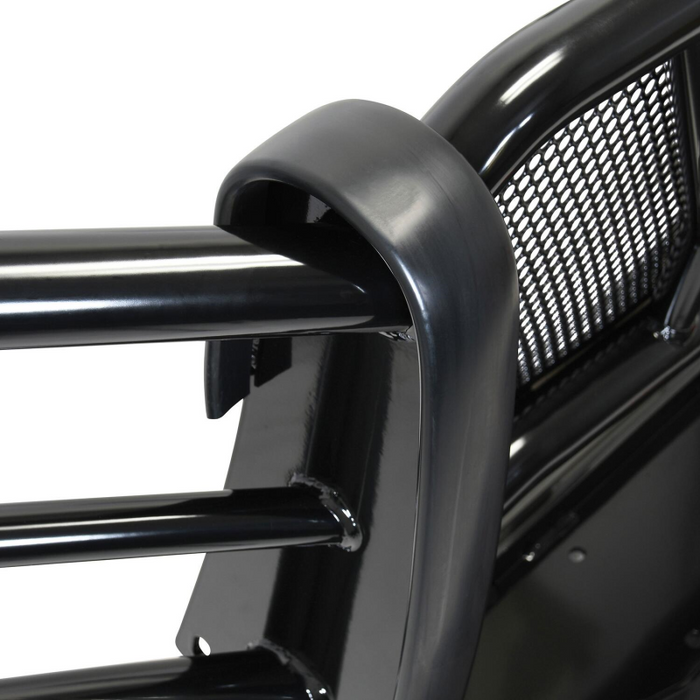 Westin HDX 1-Piece Winch Mount Grille Guard Black Steel Model 57-94065