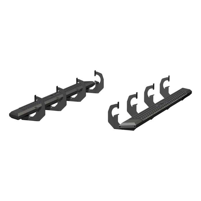 ARIES AdvantEDGE 5-1/2" x 75" Black Aluminum Running Boards Model 2556002