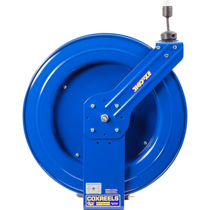 Coxreels EZ-PC Series Safety System Spring Driven Cord Reel 16 AWG x 100 ft. Single Receptacle Super Hub - 600V 25 Amp - Cord Included Model EZ-PC24-0016-A