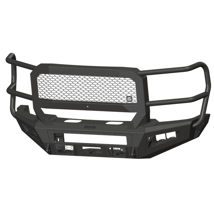 Bodyguard A2 Front Extreme - ACC Compatible No Sensors W/ Mesh Grille No Camera Harness Bare Metal Model CEF23DNBMN