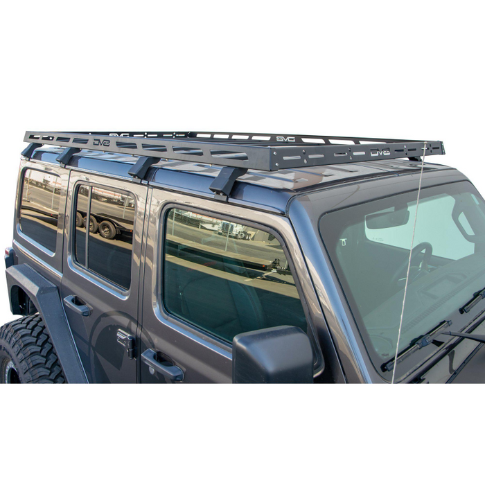 DV8 Offroad 2018-2026 Jeep Wrangler 4-Door Roof Rack Model RRJL-01