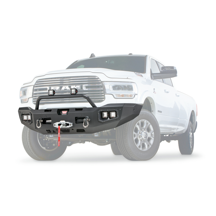 Warn Ascent Front Bumper For Select Ram HD Model 110991