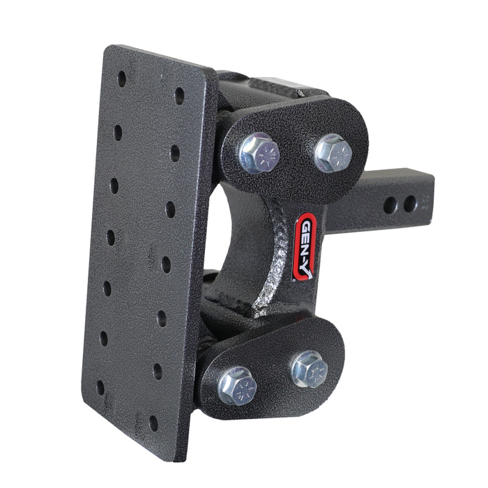 Gen-Y The BOSS TORSION-FLEX Pintle Plate 2" Shank 5.5" Drop 1.7K TW 16K Hitch Model GH-1201