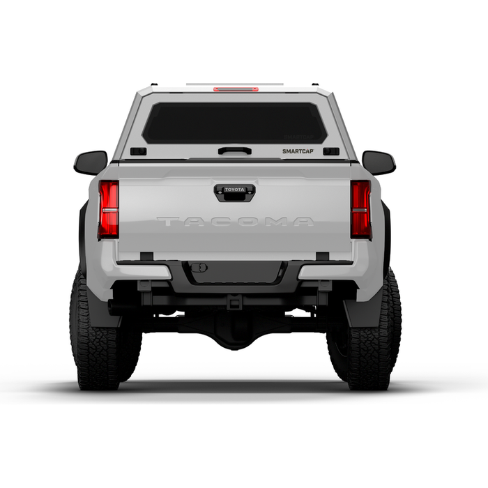 SmartCap OEM White Truck Bed Cap EVOh Hatchback Series w/ Vertical Locks Model EH1313-WH