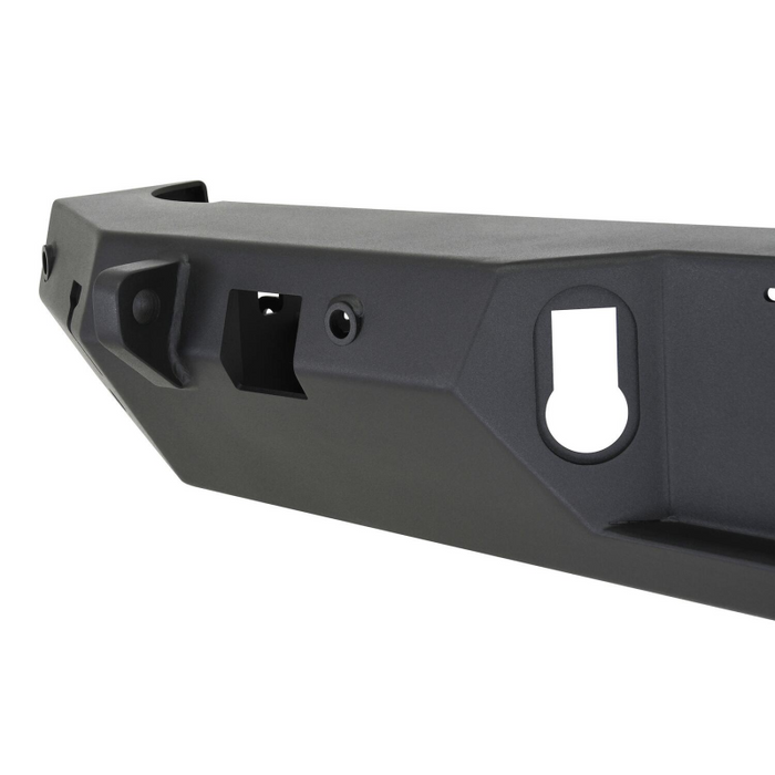 Westin WJ2 Rear Bumper w/Sensors Steel Textured Black Model 59-82075