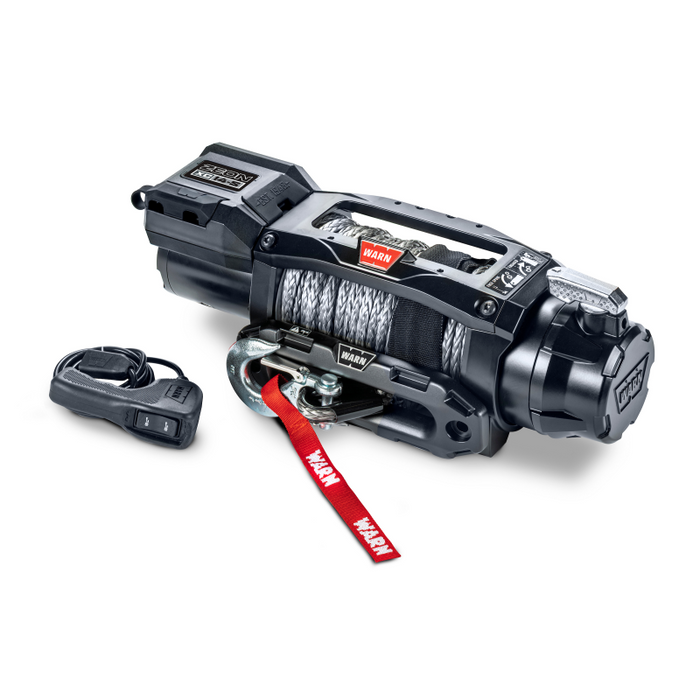 Warn Zeon XC 14-S Pull Capacity 14000 Pounds 3/8 Inch X 80 Ft Of Spydura Synthetic Rope Model 110514