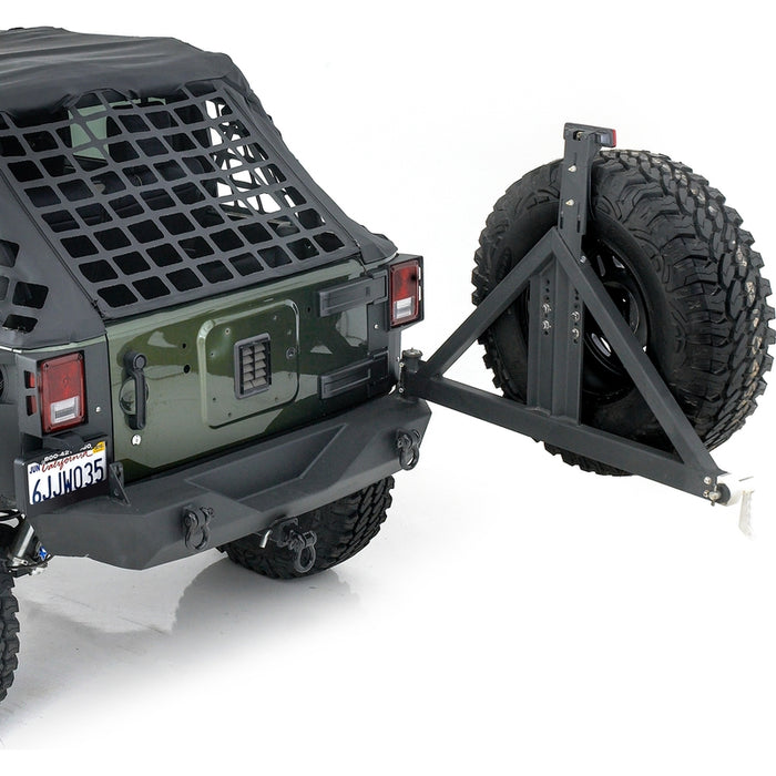 Smittybilt XRC RR Bumper W/HITCH TIRE JK 2/4DOOR Model 76856