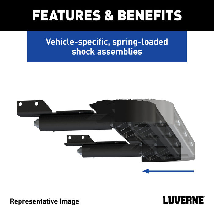 Luverne  Impact Shock-Absorbing Rear Bumper Step Select Sprinter 2500 3500 Model 415358-571500
