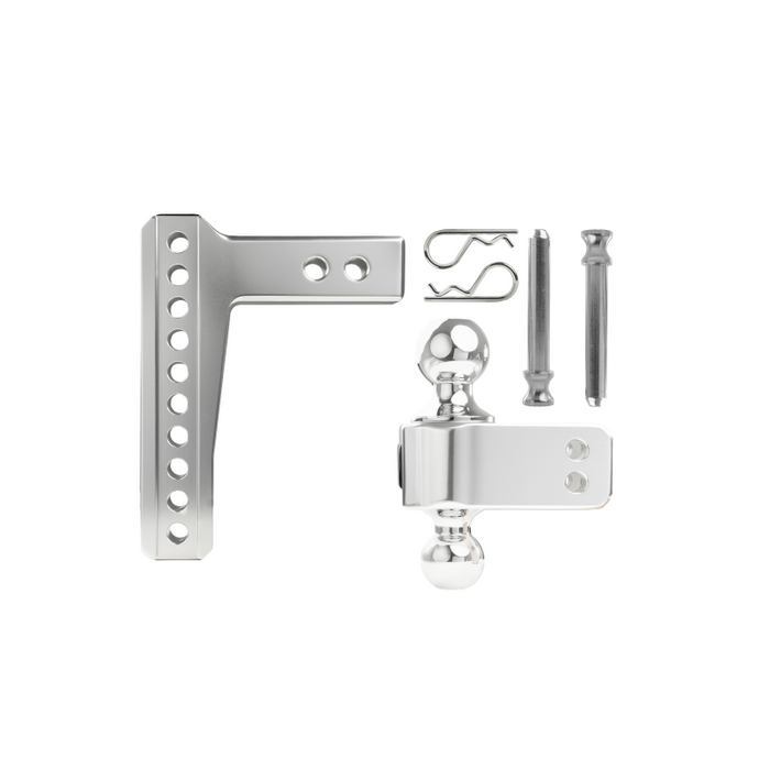 BulletProof Hitches 2.0" Aluminum Medium Duty 6" Drop/Rise Hitch Model AL206