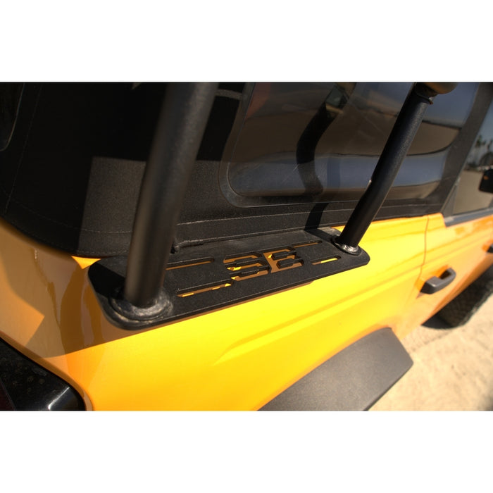 Smittybilt SRC Roof Rack - Textured Black (21+ Bronco 4DR) Model 78717