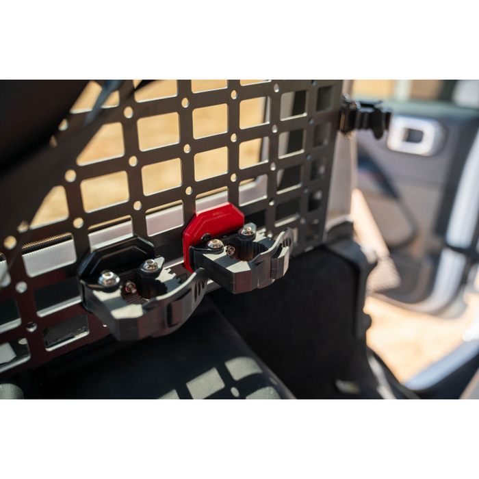 DV8 Offroad Quick Release Molle Tool Mounts Black Model UNMM-01BL