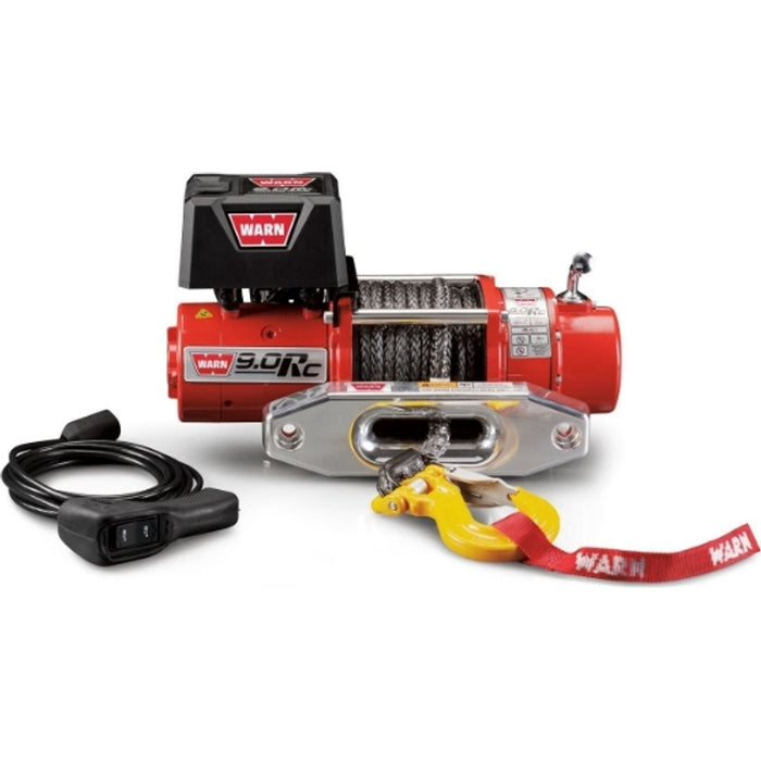 Warn 9.0Rc Winch, Pull Capacity 9,000 lb, 50 Feet Synthetic Rope Model 71550