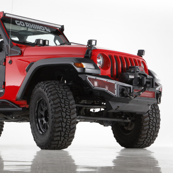 Go Rhino Rockline Front Bumper Lower Skid Plate For Jeep JL/JLU/JT Model 332100T