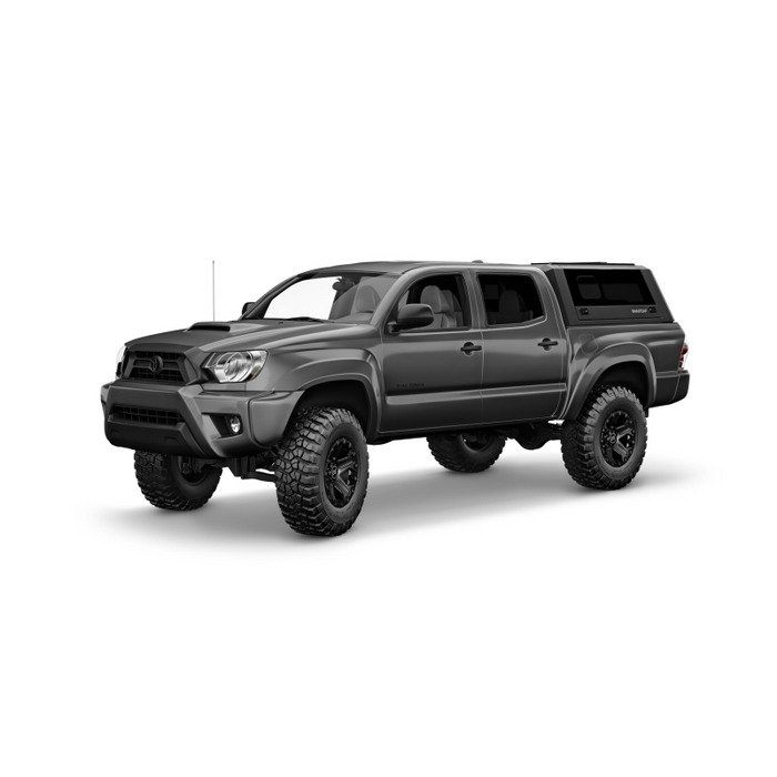 SmartCap Matte Black Truck Bed Cap EVOa Adventure Series w/ Horizontal Locks Model EA1308-MB