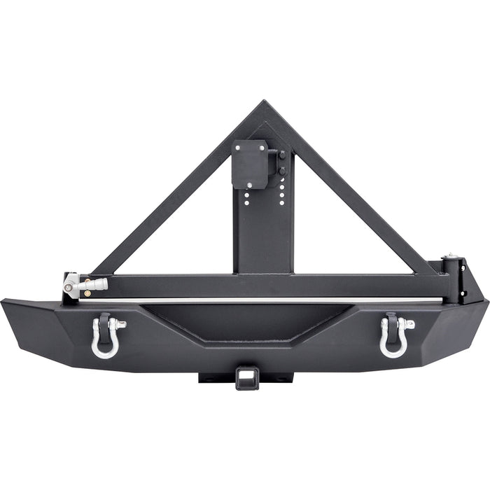 Smittybilt XRC RR Bumper W/HITCH TIRE JK 2/4DOOR Model 76856
