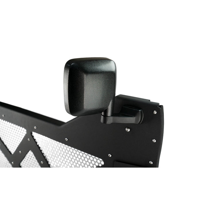 DV8 Offroad 2018-2025 Jeep Gladiator JT WranglerJL JLU Front Half-Doors With Alum Mesh Model HDJL-01F