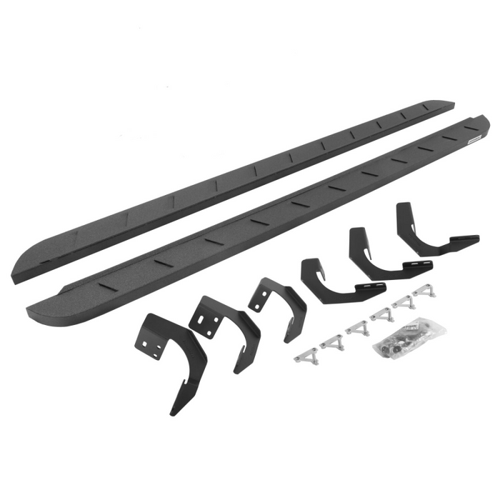 Go Rhino RB10 Slim Line Running Boards with Mounting Brackets Kit Model 63420687ST