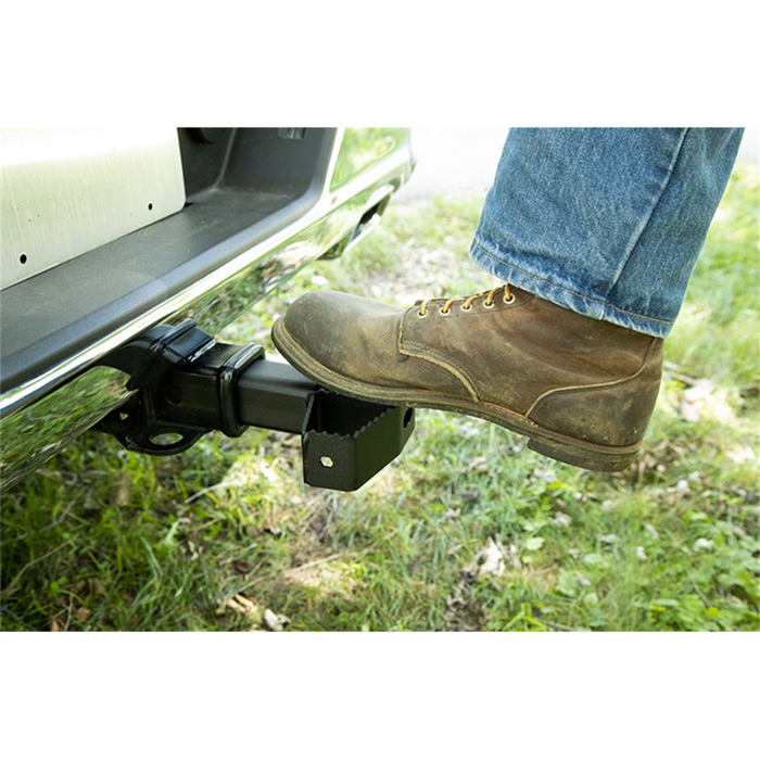 Dee Zee Aluminum Serrated Hitch Step Black Model DZ15302S