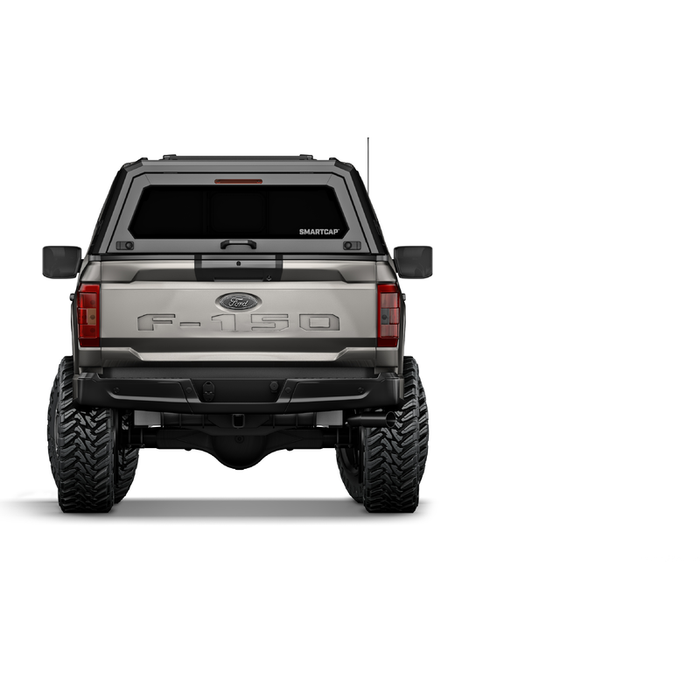 SmartCap Matte Black Truck Bed Cap EVOa Adventure Series w/ Vertical Locks Model EA0319-MB