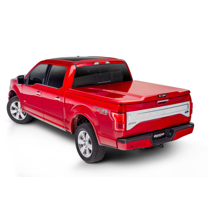 UnderCover Elite LX 22-24 Tundra 6'7" w/ Deck Rail System - Lunar Rock Model UC4168L-6X3