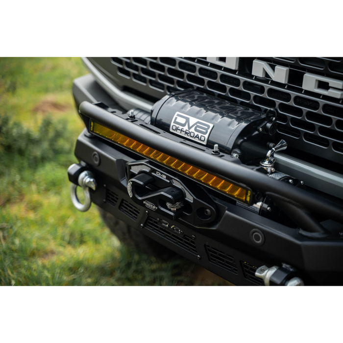 DV8 Offroad 20-Inch Elite Series Amber LED Light Bar Single Row Model BE20SW105W-A