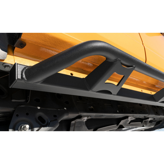 N-Fab Trailslider Rock Sliders Textured Black Steel Model TSF214B-TX