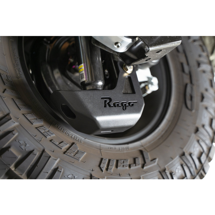 Rago Fabrication 2024+ Toyota Tacoma Rear Shock Guards Model AC6702001NA